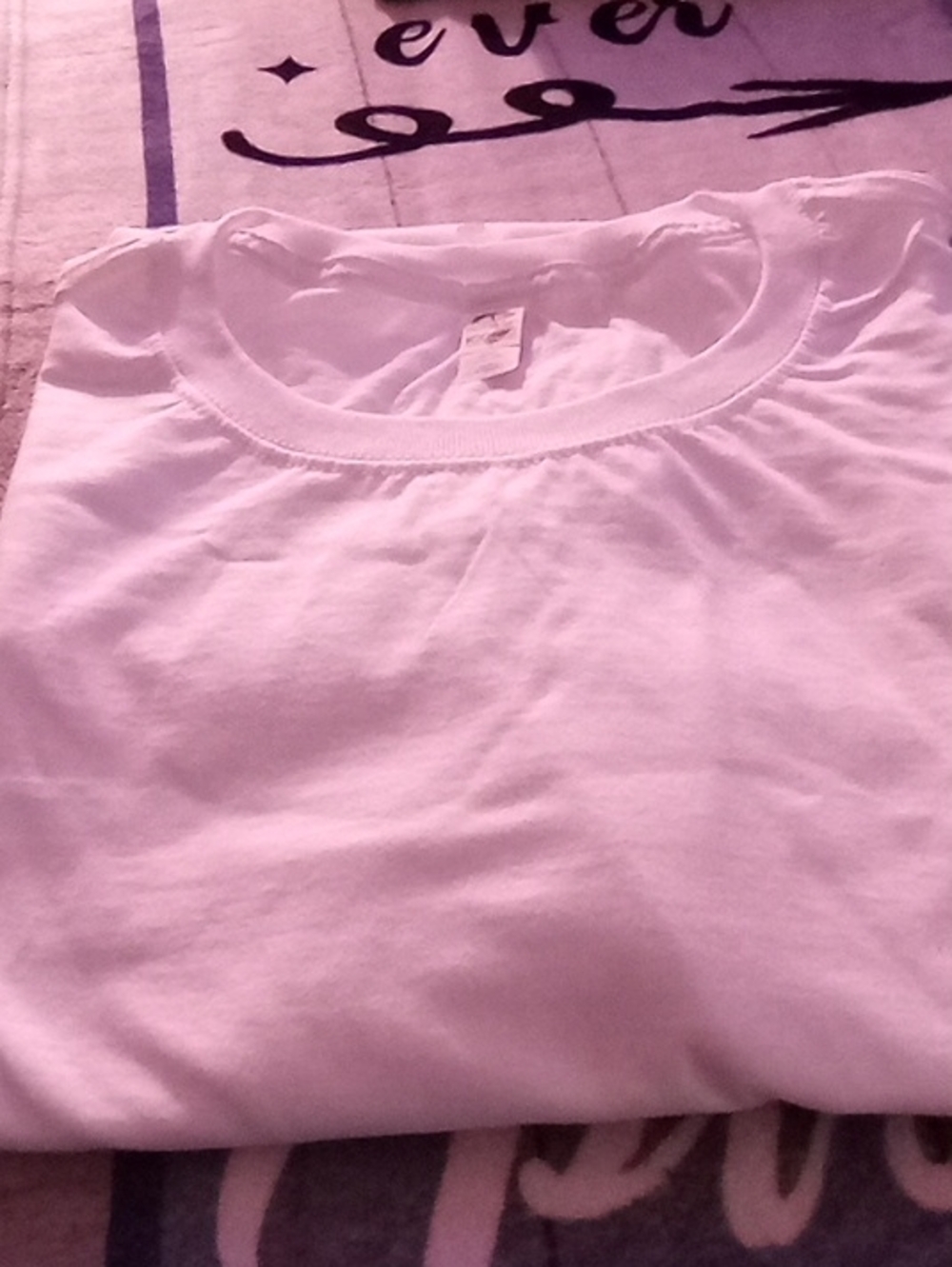 Fruit of the Loom Women's Short Sleeve Tee - Light Pink